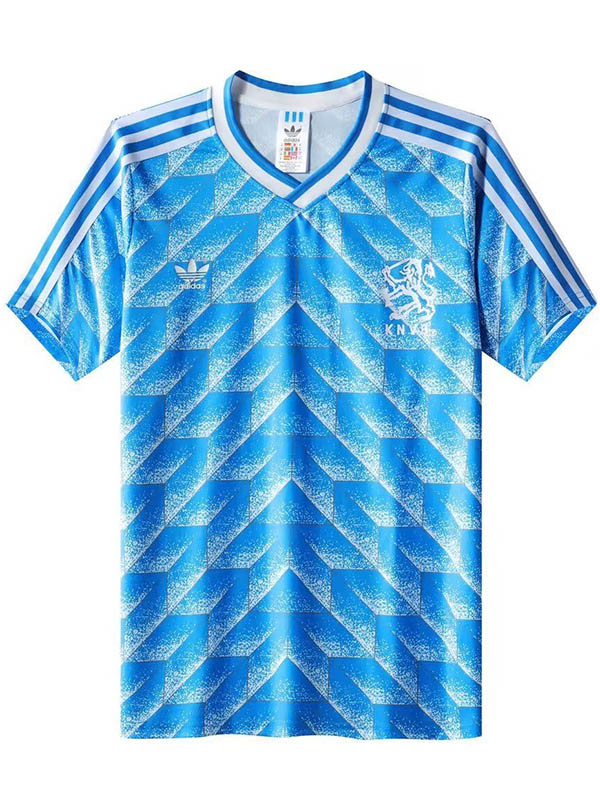 Netherlands Équipe nationale de football des Pays-Bas à l'extérieur maillot de football rétro match premier maillot de football de vêtements de sport pour hommes 1988 